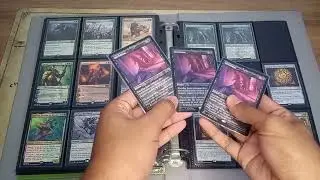 Meu fichário de Cartas de Magic antes da mudança 