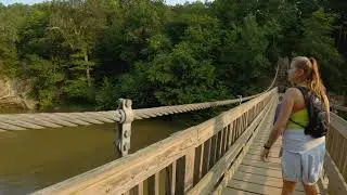 THE BEST HIKING IN INDIANA | Turkey Run State Park- Trails 3 5 9 10