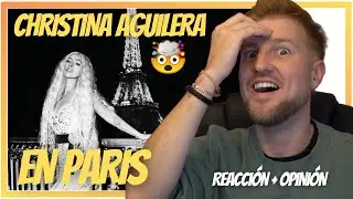 *REACCIÓN* Christina Aguilera - Someday at Christmas (Live from the Eiffel Tower)