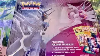 Lunch Box Opening - 2022 Palkia and Dialga Tin - Pokemon Codes!