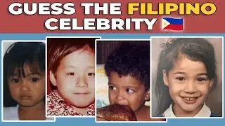 Guess the 🇵🇭Filipino Celebrity by their Childhood Photos