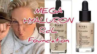 Rival de Loop Hyaluron #1| Best Ager Foundation | MEGA Drogerie Makeup | beautyoverageAstrid