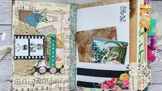 Junk Journal Flip Thru | Custom Journal | Junk Journal Ideas