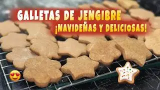 👉 Las Galletas De JENGIBRE Perfectas Para Navidad🍪🎄