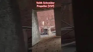 Voith Schneider Propeller (VSP) #vsp #voith #schneider #propeller #propellers #propulsion#ship#sea🇮🇳
