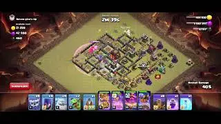 Only Heroes are enough 😂💥 Town Hall 10 War attack 💀🔥