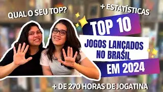 OS MELHORES JOGOS DE 2024 - Nosso top 10 lan&ccedil;amentos do ano!