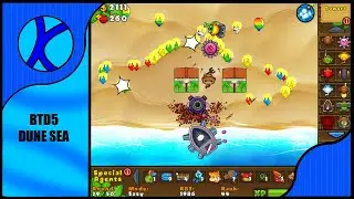 BTD5 Gameplay (Dune Sea)