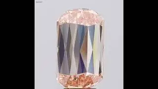 Fancy Intense Pink Long Cushion lab grown diamond