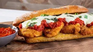 CHICKEN FINGER PARM sandwich
