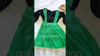 1 year Baby Dress By Dolly's Creation || Shorts