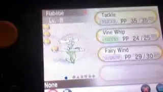 Pokemon X and Y Rare white Flabebe (or not)