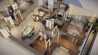 3 Bedroom Flats Indoor View - Union Luxury Apartments