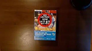 ASMR Gum Chewing Opening Topps Heritage 2022 Blaster Box