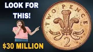 Top 2 ULTRA UK 2 Pence1994  RARE Tow Pence Coins worth A LOT of MONEY! Coins worth money!