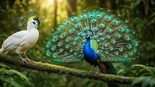 🐦 Amazon Ecology 4K: Unveiling the Hidden Lives of Colorful Birds | Relaxing Nature Sounds#birds 