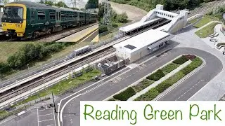 Trains at Reading Green Park + Station tour, RBL, 9/7/2023 | Boom Trainspots
