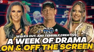 TNT #120: John Cena Wins The IC Title, Tegan Nox Walks Out of AEW, Ridge Holland SCAMS Go Fund Me?