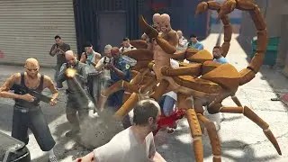 GTA 5 - Trevor's epic rampage explosives compilation ragdoll & free roam