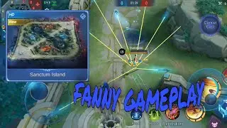 FANNY GAMEPLAY||NEW MAP||MLBB