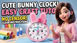 How To Make DIY ORIGAMI Table Clock ⏰ / Paper Table Clock / Origami Paper Craft Ideas / How to make