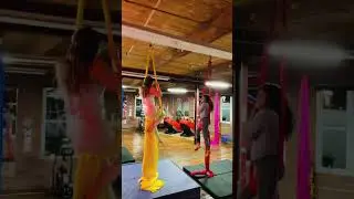 Aerial Adventure&trade;️ at Om studio central- A Stillness Power&reg;️Ed studio in north Chelmsford, MA