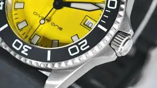 Scurfa Watches Diver One D1 500 Titanium Yellow 2025