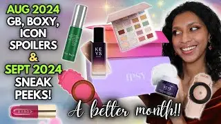 IPSY SEPTEMBER 2024 Spoilers & AUGUST 2024 SPOILERS Boxycharm, Glam Bag & Icon Box!