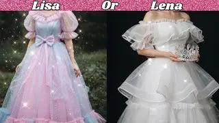 LESA OR LENA 💜 CHOOSES ONE | DRESS ACCESSORIES JEWELLERY ✨🤩
