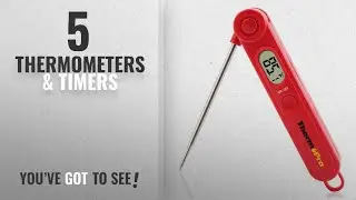 Top 10 Thermometers & Timers [2018]: ThermoPro TP03A Digital Food Cooking Thermometer Instant Read