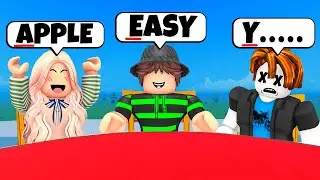 Roblox Last Letter Or DIE...