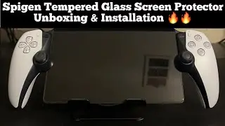 🔥 MUST-HAVE Accessory for PS Portal! Spigen Tempered Glass Screen Protector Installation!