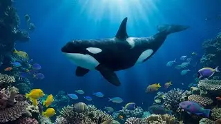 Marine Animals 4K Ultra HD 🌊 Deep Ocean World | Relaxing Underwater Sounds | No Music