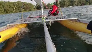 Plauer Segelwoche 2020 | Catapult Catamaran , Schlauchkatamaran