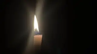  Relaxing Candle Flame for Sleep | No Music | 4K