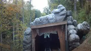 Lost Mine Mountain Coaster - Pigeon Forge, Tennessee (4K HD POV) - October 2023