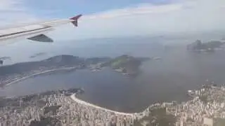 Takeoff from Rio de Janeiro Santos Dumont Airport