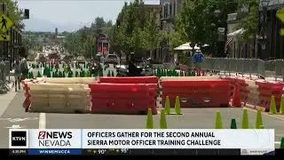 Carson City Sheriff's Office hosts Sierra Motor Officer Training Challenge