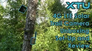 XTU Solar LTE Trail Camera | Unboxing, Set-up and Review
