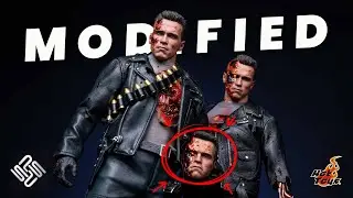 Ультимативный мод ТЕРМИНАТОРА! Hot Toys DX46 + Present Toys Battle Damage Mash-Up 🤯