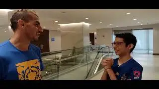 Nahuel Guzm&aacute;n, y Eric Olivo....un d&iacute;a antes del Cl&aacute;sico.