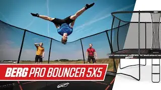 BERG Pro Bouncer 5x5 trampoline | The ultimate extreme sports trampoline | Specifications