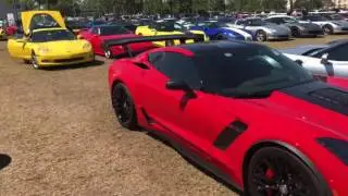 Corvette Corral Walk-Around at the 12 Hours of Sebring 2017 (4k)