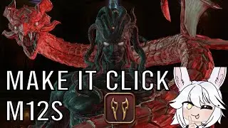 Make It Click - M12S P1 & P2  (Melee POV) | FFXIV