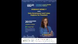 Webinar Series V   Data Governance and Cyber Hygiene for Founders   2025 11 20 14 54 EAT &ndash; Recording