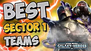 The BEST teams to use in Sector 1 of Conquest in #SWGoH