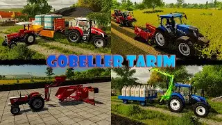 GOBELLER TARIM! |FS 22| |BAŞTAN SONA PATATES HASADI| |MF 240| |STEYR 8073| |MF 5S| |NH TD 110D|