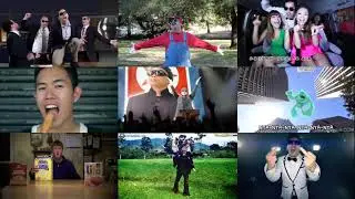 gangnam style mashup
