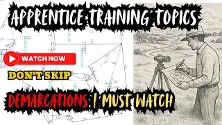 Licensed Surveyor Apprentice Training Topics Explained | Tippon, Village Map & Demarcation Explained