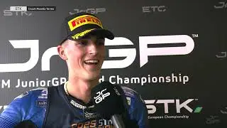 🎤 #Stock ECh Champion Interview | Iker Garcia | R7 Valencia | 2025 FIM JuniorGP
